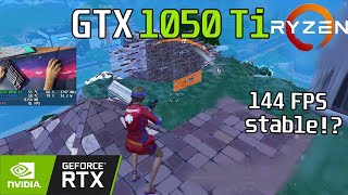 GTX 1050 Ti · I5 10400F ·Works 2024 · Fortnite 1080p LOW [upl. by Lodge]