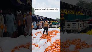 Worlds Largest Pizza Burger Langar in Punjab😱☝🏻😳 trending viralfood Baoli Sahib Langar [upl. by Adelpho53]