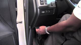 2012  Toyota  Tundra  Hood Release  How To by Brookdale Toyota and Scion [upl. by Ahoufe]