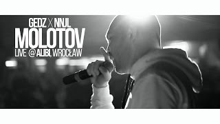 Gedz X NNJL  MOLOTOV LIVE  ALIBI WROCŁAW [upl. by Drofub961]