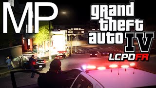 GTA 4 LCPDFR MP Patrol  Episode 3  Shots Fired [upl. by Belcher68]