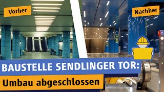 UBahnhof Sendlinger Tor Umbau abgeschlossen  Das sind die wichtigsten Neuerungen [upl. by Antonietta]