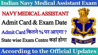 Indian Navy SSR Medical Assistant Admit Card Exam Date 2024  Navy SSR Medical Assistant Exam 2024 [upl. by Mastic]