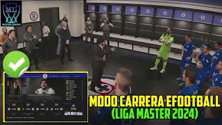 Oficial el Modo Carrera de eFootball 2024 Ya Viene LIGA MASTER EFOOTBALL 24 [upl. by Llennahc]