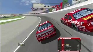 THROWBACK NR2003 Atlanta 97 5 Full Race 90s Mod Gameplay EP 03 [upl. by Riggs]