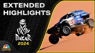 Stage 6 Day 2  2024 Dakar Rally  EXTENDED HIGHLIGHTS  11224  Motorsports on NBC [upl. by Schilt417]