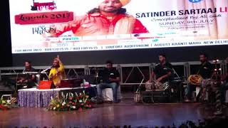 Sajjan Raazi  by Dr Satinder Sartaaj  Siri Fort Auditorium  9th July 2017 [upl. by Los]