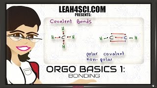 Ionic Polar Covalent and NonPolar Covalent Bonding in Organic Chemistry [upl. by Ardna299]