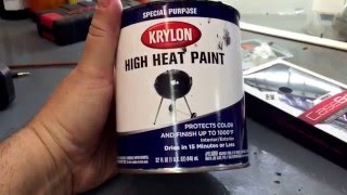 High heat Krylon paint [upl. by Leirea]