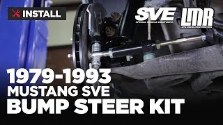 19791993 Mustang SVE Bump Steer Kit  Review amp Install [upl. by Romulus148]