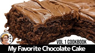 Moist Chocolate Cake from Scratch  Easy Fudge Icing  Tammys Favorite Chocolate Layer [upl. by Karol169]