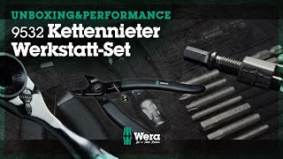 Wera  9532 Kettennieter WerkstattSet  Performance [upl. by Luap]