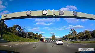 DASH CAM AUSTRALIA VICTORIA MELBOURNE  driving from Toorak to Phillip Island exit [upl. by Enrobialc]