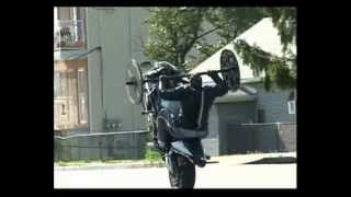 Bench Press Wheelie CBR 954RR [upl. by Natica]