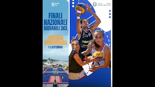 Finali Nazionali Giovanili 3x3  U14 Maschile  Femminile  Lignano Sabbiadoro [upl. by Niatsirhc]