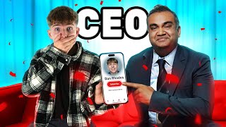 I Got The CEO Of YouTube To SUBSCRIBE To Me [upl. by Itnuahsa]