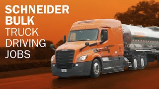 Schneider Tanker truck driving jobs [upl. by Fairweather842]