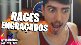 RAGES ENGRAÇADOS  RETROSPECTIVA DAS LIVES 2018 [upl. by Moyer729]