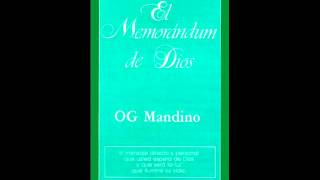 El Memorandum de Dios 1era Parte OG Mandino [upl. by Otrebogad]