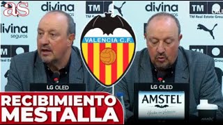 VALENCIA 0  CELTA 0  BENÍTEZ sobre el RECIBIMIENTO de MESTALLA [upl. by Roberta]