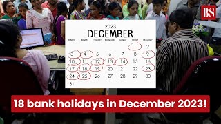 List of bank holidays in December 2023 [upl. by Ahseet154]