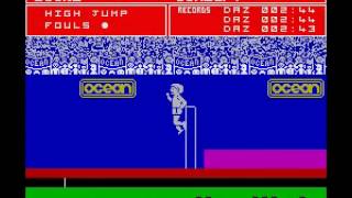 Daley Thompsons Decathlon ZX Spectrum [upl. by Lehcem509]