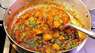 आलू मटर की मसालेदार सब्ज़ी नए तरीके से  Aloo Matar ki Sabzi  Aloo Matar Curry  KabitasKitchen [upl. by Naleek]