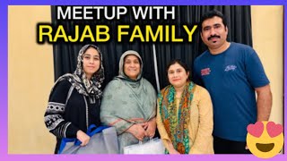 meetup with rajab family😍ll wellcome maa g on YouTube💖naheed amp afzal [upl. by Draude]