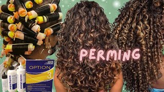 How To Do Permanent Hair Perming  Permanent Hair Curl Withsabamani [upl. by Askwith]