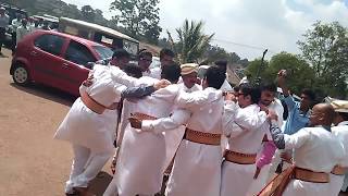 Kodagu Gowda valaga dance in traditional glimpse Coorg wedding [upl. by Etterraj]