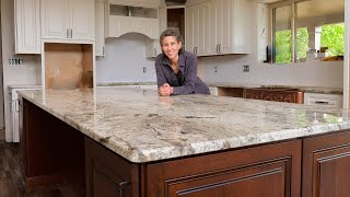 STRESS Installing 2000 LBS of Custom Granite Countertops [upl. by Sandye]