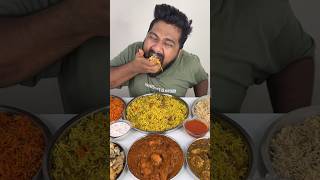 MUTTON PULAOMALAI CHICKENCHICKEN KOLHAPURICHICKEN FRIED RICESOYA CHAAP MASALAROTI MUKBANG🔥 [upl. by Ermina]