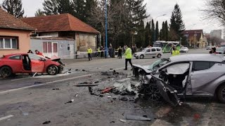 Accident grav plus alte situatii la limita Accidente România [upl. by Nivri]