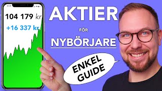 AKTIER FÖR NYBÖRJARE Köpa aktier  Steg för steg guide [upl. by Siro]