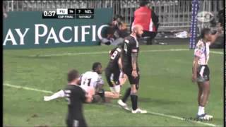 Fiji Vs New Zealand IRB Hong Kong Sevens Cup Final 2012 [upl. by Ahsilet]