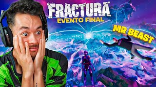 REACCIONANDO AL EVENTO FINAL DE FORTNITE quotFRACTURAquot  TheGrefg [upl. by Blinny]