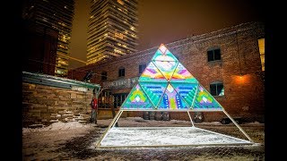 Toronto Light Fest is a massive light festival and its totally free [upl. by Hadley]