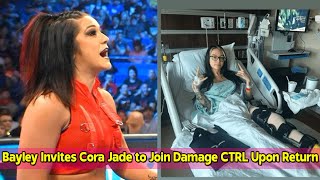 Bayley Invites Cora Jade to Join Damage CTRL Upon Her Injury Return [upl. by Gewirtz]