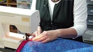 How to Bind a Quilt by machine  Quilting Tips amp Techniques 094 [upl. by Ahtibbat]