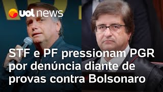 Bolsonaro indiciado STF e PF pressionam PGR por denúncia com fartura de provas contra expresidente [upl. by Euqinaj]