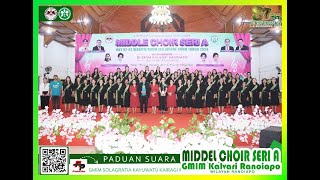 Gold Champion Middle Choir Seri A HUT WKI Solagratia Female Choir SGFC quotMars Wanita Kaum Ibu GMIMquot [upl. by Eitnom]