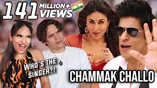 We WERE SO Confused 😂 Latinos react to Chammak Challo Full Songquot Video quotRa Onequot For The FIRST TIME [upl. by Ariait]