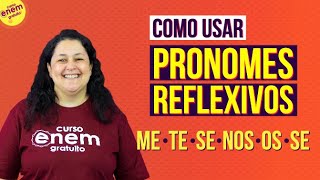 PRONOMES REFLEXIVOS EM ESPANHOL  Resumo para o Enem [upl. by Goto]