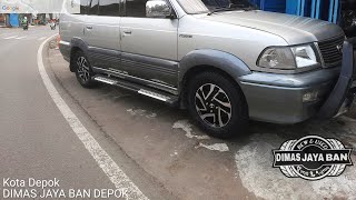 Toyota Kijang pasang Velg OEM Veloz ring 15 plus Ban Delium Terracruiser 205 70 15 [upl. by Marron]