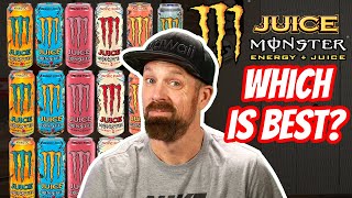 Monster Energy Juice Flavor Fiesta Trying Them All [upl. by Vale]