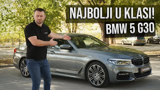 Test BMW 5 G30  Može li bolji auto za 30000€ [upl. by Slen]