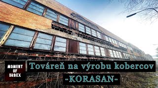 Továreň na výrobu kobercov 🏭 KORASAN [upl. by Siekram112]