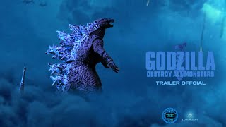 Godzilla Destroy all Monsters  Trailer Oficial en Stop Motion [upl. by Sillert699]