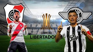 RIVER PLATE x CLUB LIBERTAD  CONMEBOL LIBERTADORES 2024  FASE DE GRUPOS [upl. by Yrojram]