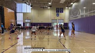 CLHS Girls’ Varsity Indoor Volleyball 2024 [upl. by Oludoet744]